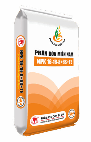 Phân Bón Miền Nam NPK 16-16-8+6S+TE