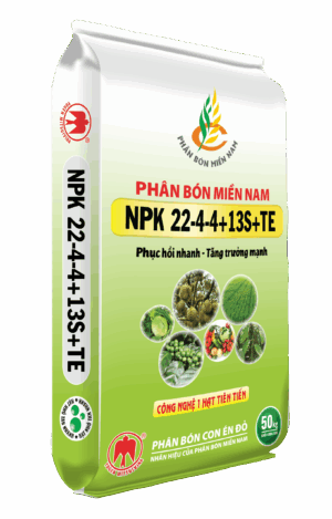 Phân Bón Miền Nam NPK 22-4-4+13S+TE