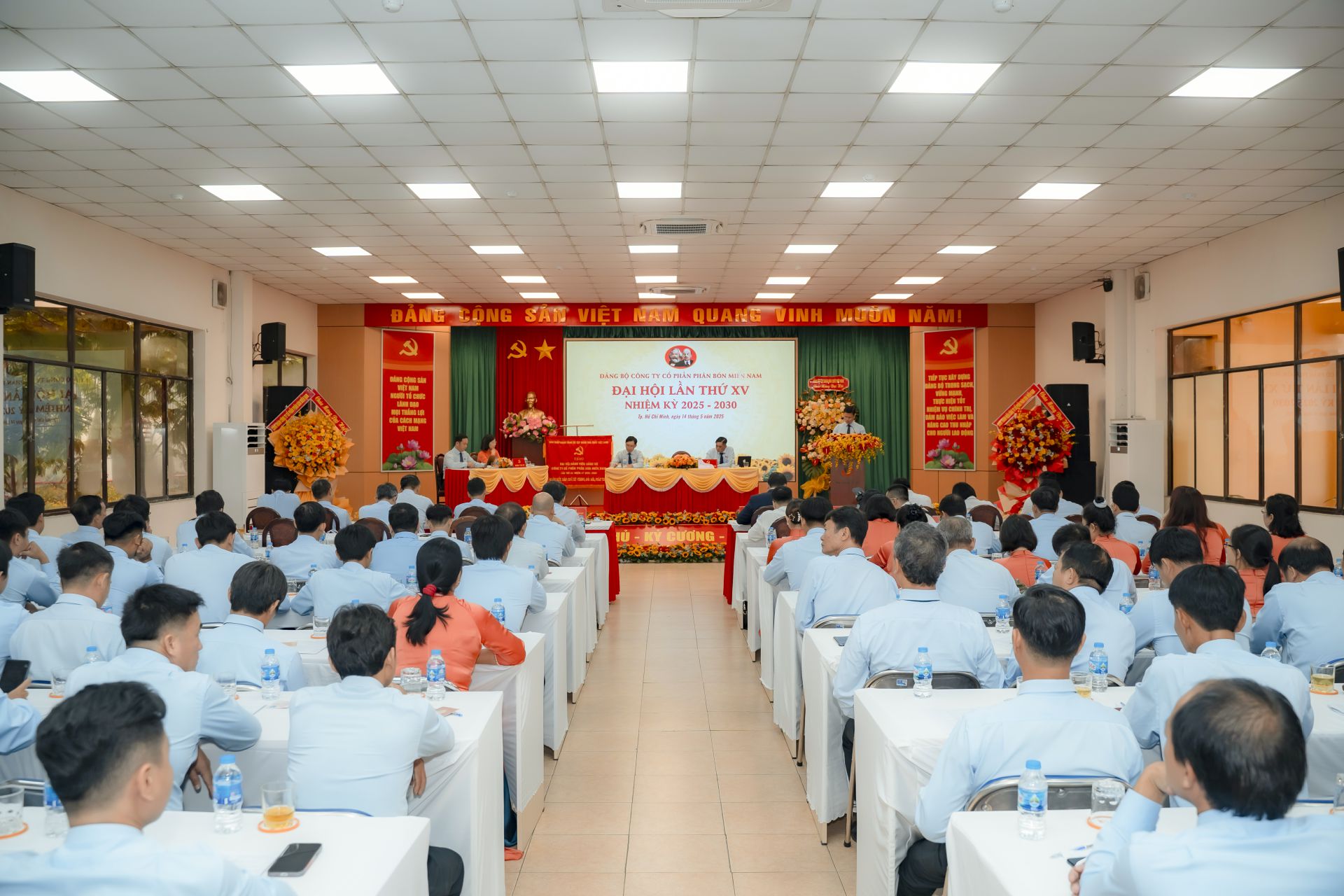 Đại hội Đảng bộ Công ty CP Phân bón Miền Nam nhiệm kỳ 2025-2030: Đoàn kết – Dân chủ – Kỷ cương – Đổi mới – Phát triển