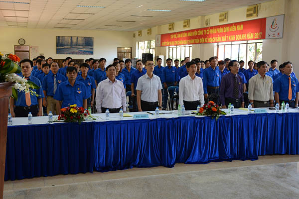 ĐẠI HỘI ĐOÀN VIÊN ĐOÀN CTY CP PHÂN BÓN MIỀN NAM NK 2017-2022