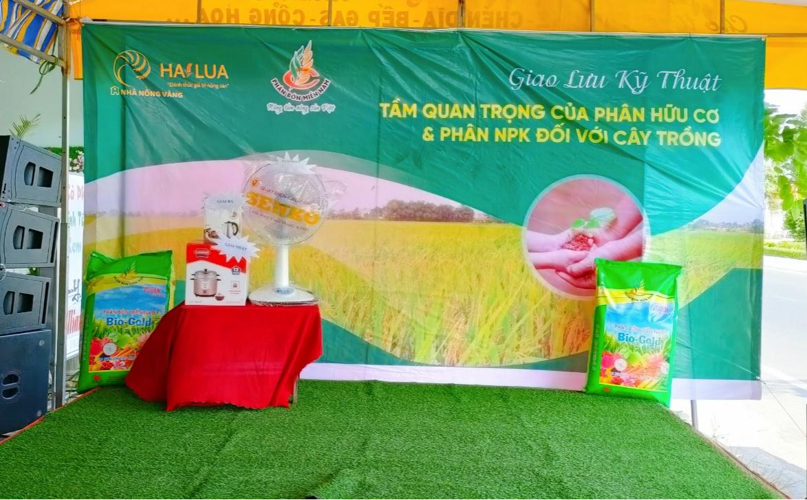 Giao Lưu Kỹ Thuật chủ đề: Phân hữu cơ Bio Gold G.A.P