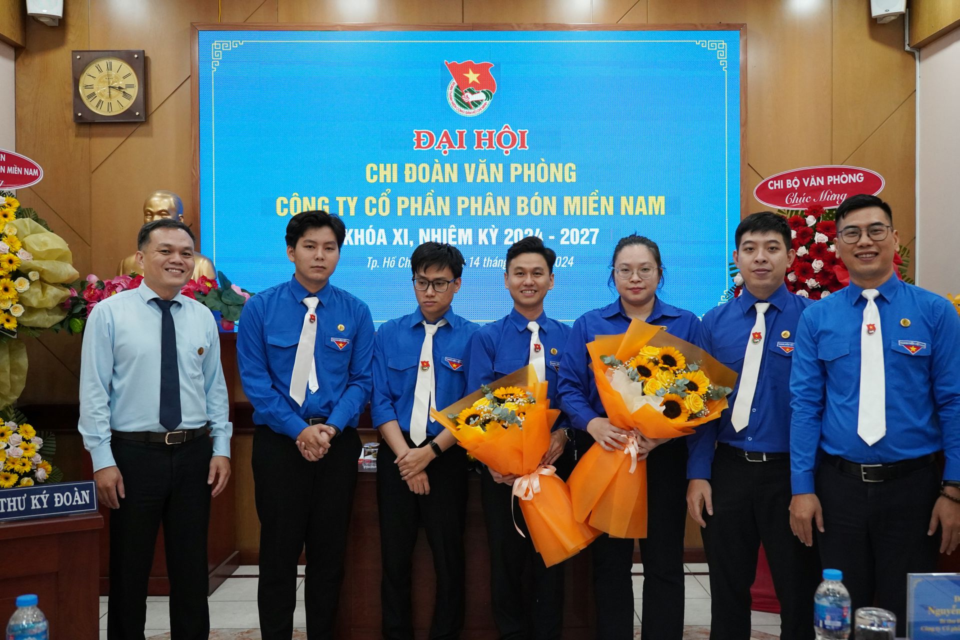 ĐẠI HỘI CHI ĐOÀN VĂN PHÒNG CÔNG TY, KHOÁ XI, NHIỆM KỲ 2024-2027