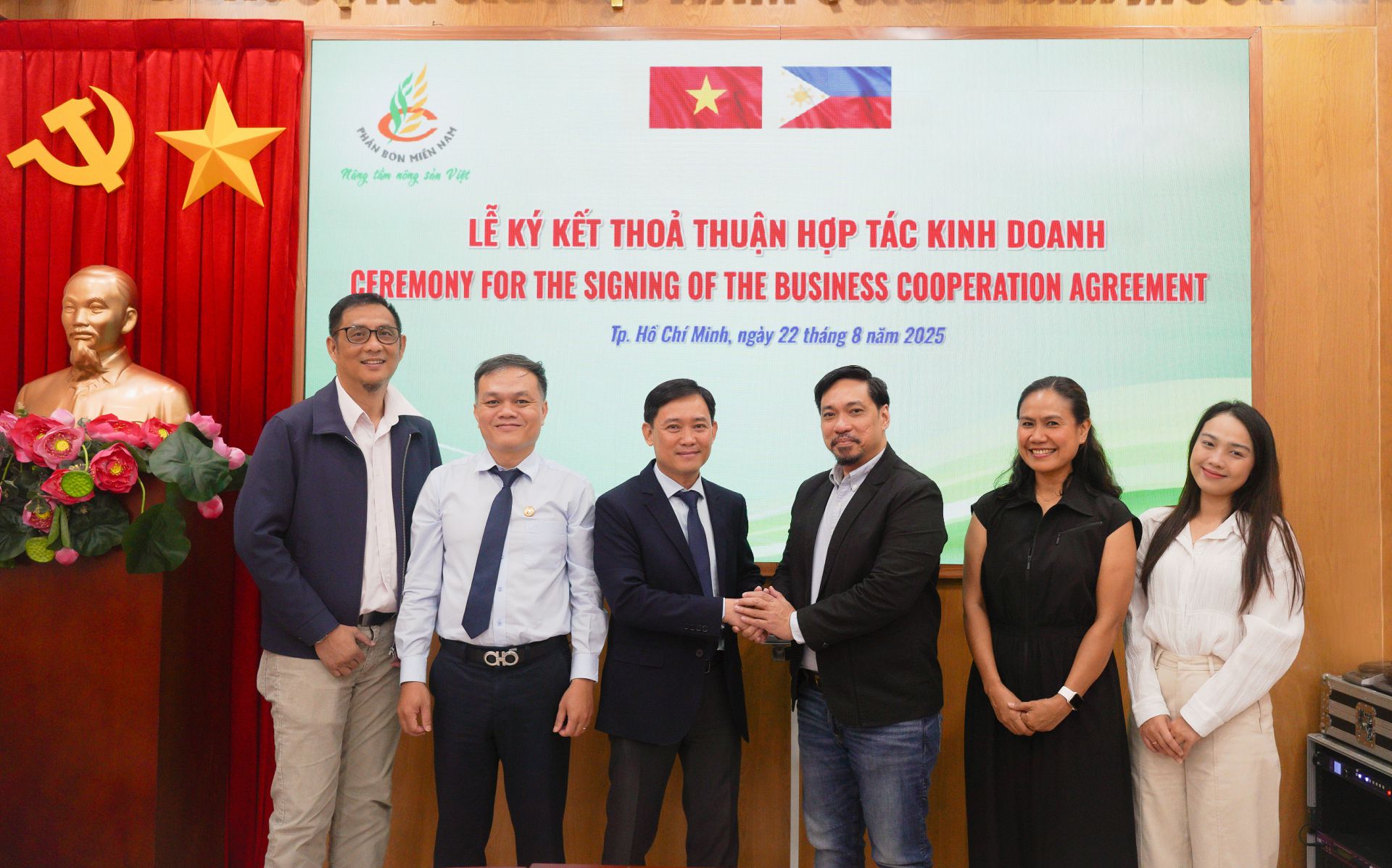 THE SOUTHERN FERTILIZER JOINT STOCK COMPANY SIGNS EXPORT AGREEMENT FOR FERTILIZERS TO THE PHILIPPINES