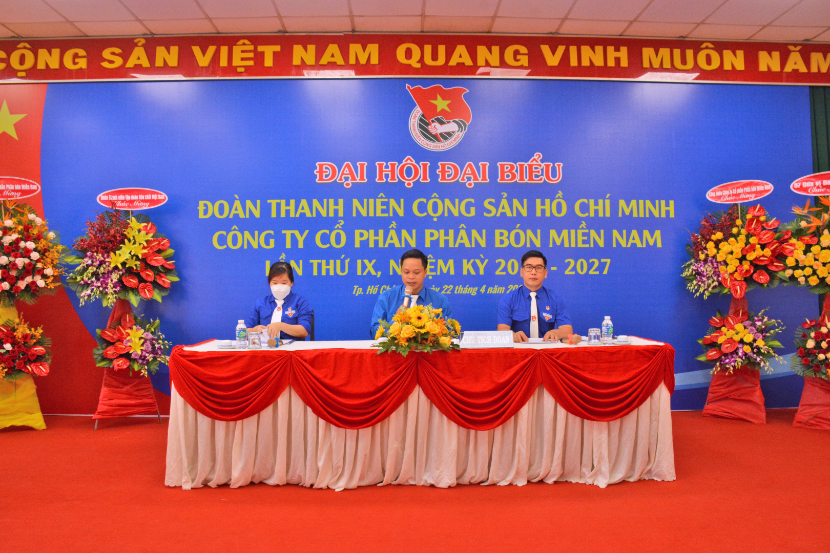 Đại Hội Đại Biểu Đoàn Thanh niên Cộng sản Hồ Chí Minh Công ty Cổ phần Phân bón Miền Nam lần thứ IX, nhiệm kỳ 2022-2027