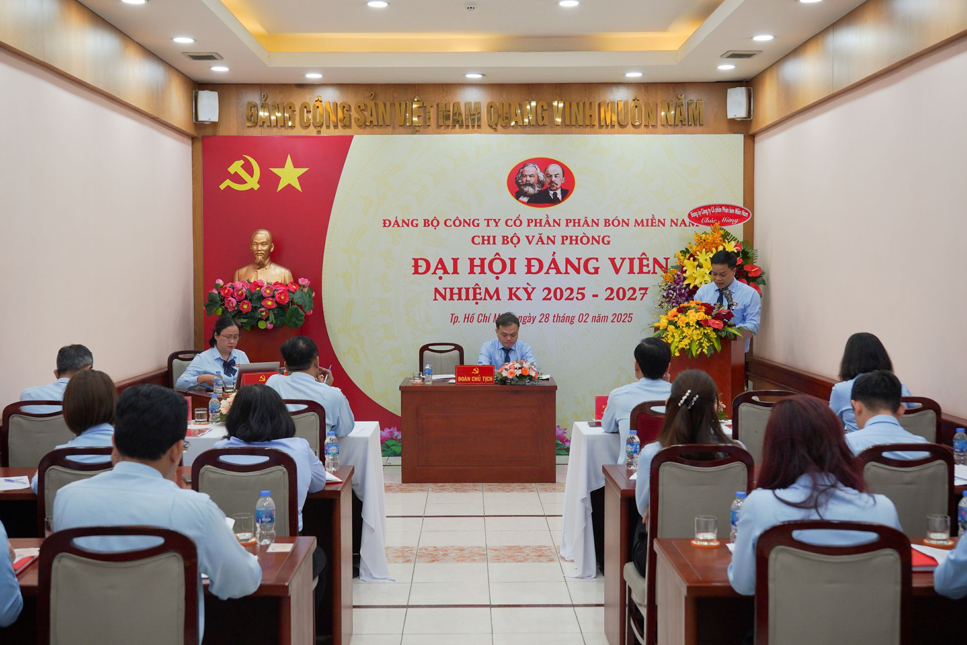 Đại hội Đảng viên Chi bộ Văn phòng Công ty nhiệm kỳ 2025-2027