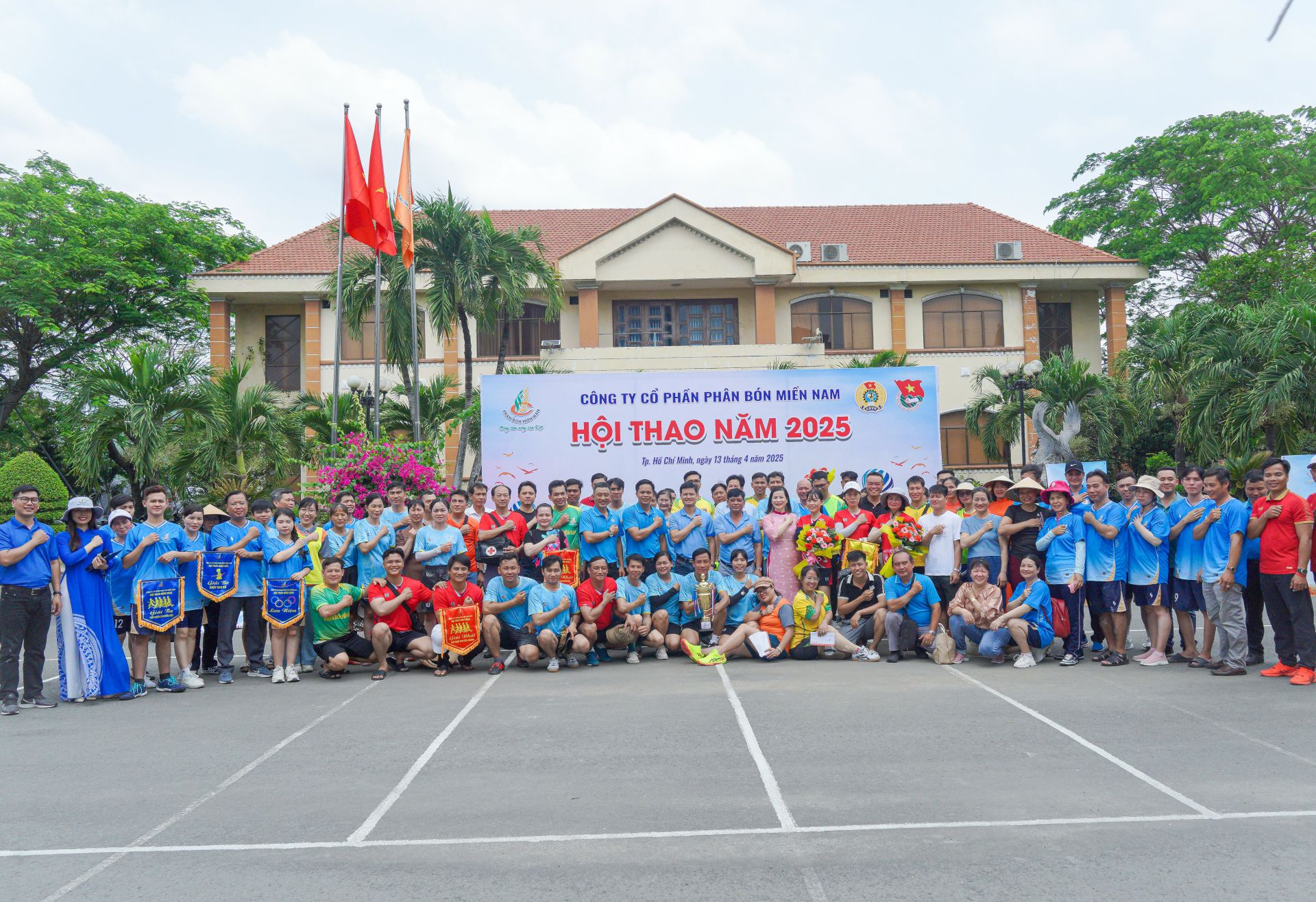 Sôi nổi Hội thao Công ty Cổ phần Phân bón Miền Nam năm 2025 : Lan tỏa tinh thần đoàn kết và rèn luyện sức khỏe.