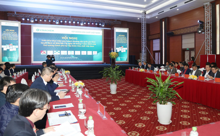 VINACHEM: Hội nghị Triển khai thực hiện Quy hoạch khoáng sản quốc gia theo Quyết định số 866/QĐ-TTg