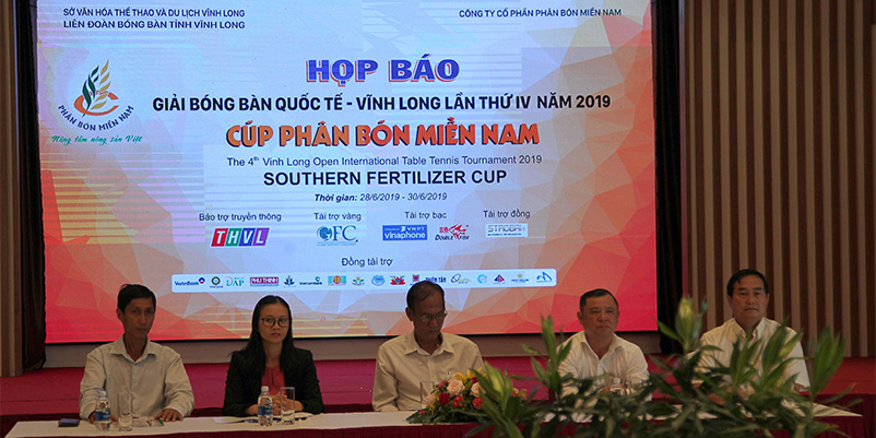 Giải Bóng Bàn Quốc Tế Vĩnh Long Lần Thứ Iv Năm 2019 Cúp Phân Bón Miền Nam