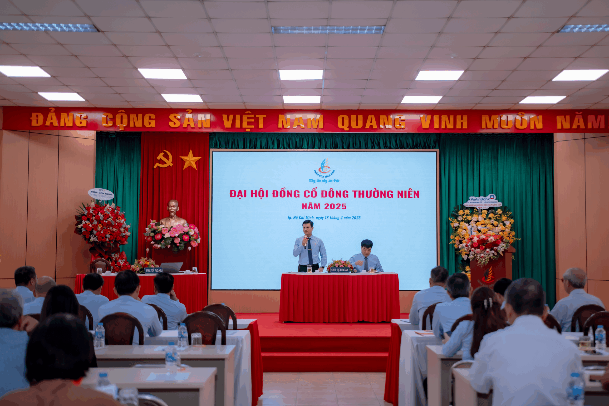 SFG – Đại hội đồng cổ đông Công ty Cổ phần Phân bón Miền Nam năm 2025: Ổn định cổ tức, giữ vững hiệu quả sản xuất kinh doanh