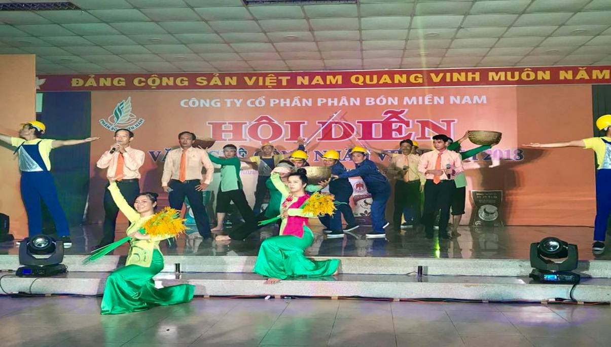 Công ty CP Phân bón Miền Nam tổ chức Hội diễn nghệ thuật quần chúng 2018