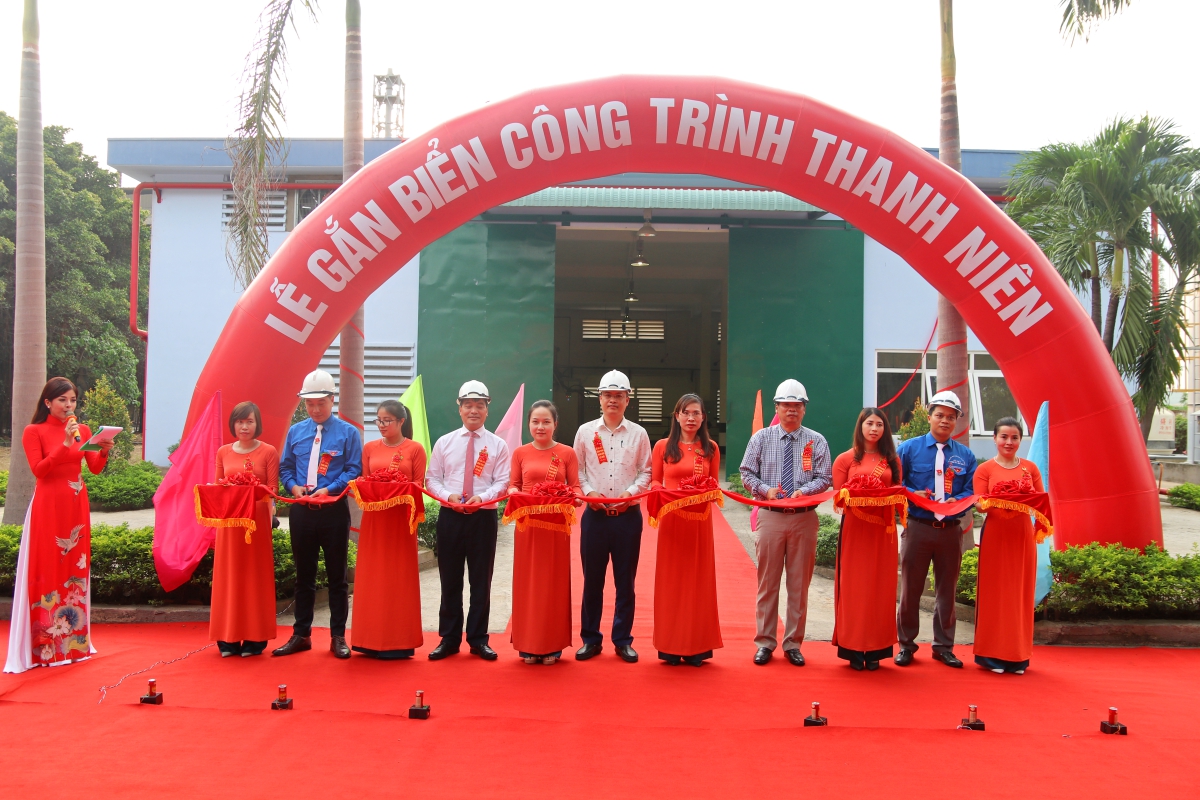 Lễ gắn biển Công trình thanh niên cấp Khối Doanh nghiệp Trung ương