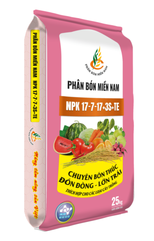 Phân Bón Miền Nam NPK 17-7-17+3S+TE