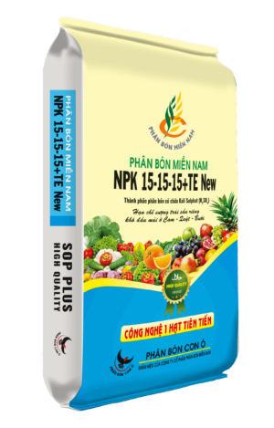 Phân Bón Miền Nam NPK 15-15-15+TE New (SOP)