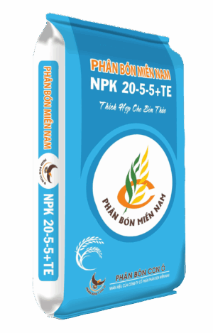 Phân Bón Miền Nam NPK 20-5-5+TE
