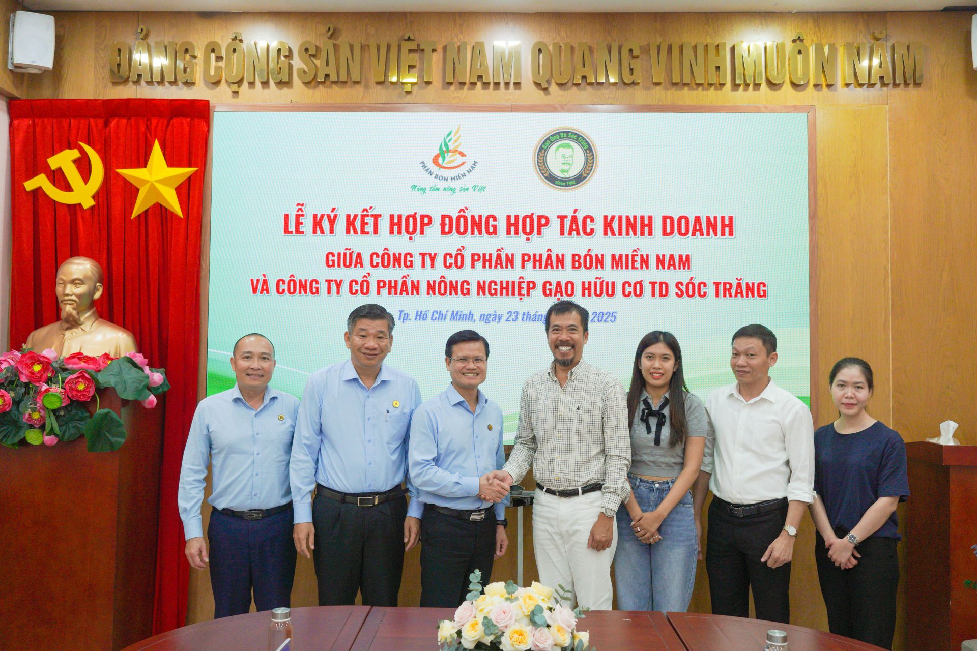 Phân bón Miền Nam tăng cường hợp tác thúc đẩy nông nghiệp sạch và bền vững