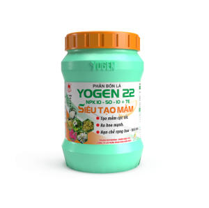 Phân bón lá Yogen 22 (NPK 10-50-10+TE) Siêu Tạo Mầm