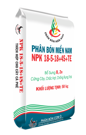 Phân Bón Miền Nam NPK 18-5-18+4S+TE