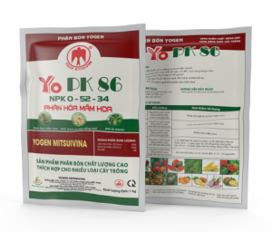 Phân bón Yogen Yo PK 86 (NPK 0-52-34) Phân hóa mầm hoa