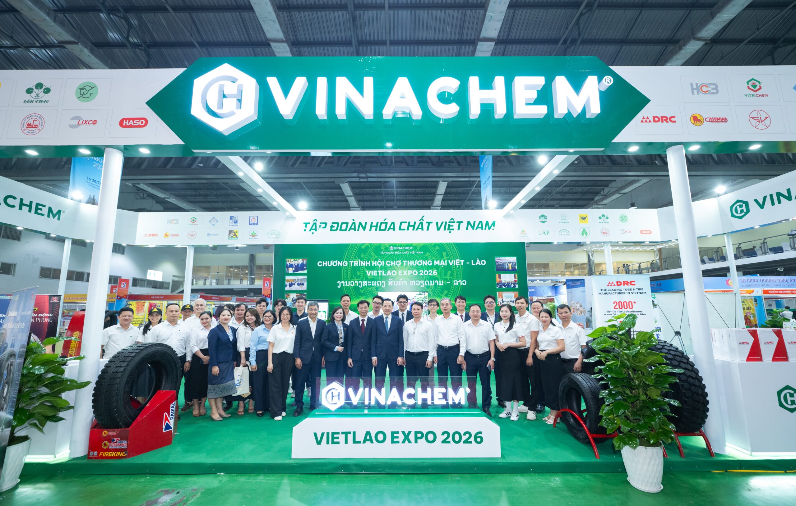 Phân bón Miền Nam xúc tiến thương mại tại VIETLAO EXPO 2026