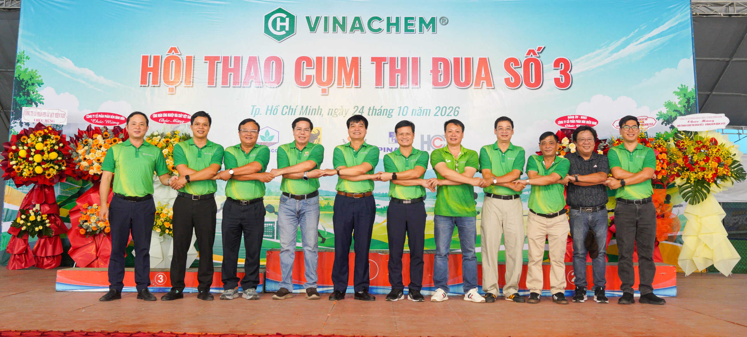 Hội thao Cụm thi đua số 3 – Vinachem 2026: Sôi nổi tranh tài, lan tỏa tinh thần đoàn kết