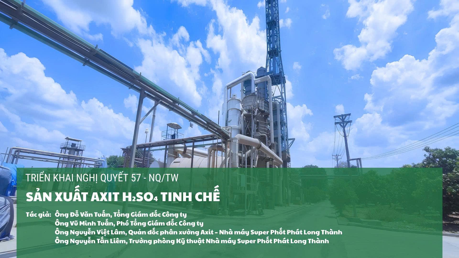 Phân Bón Miền Nam: Giải pháp đảm bảo nguồn cung axit chất lượng cao
