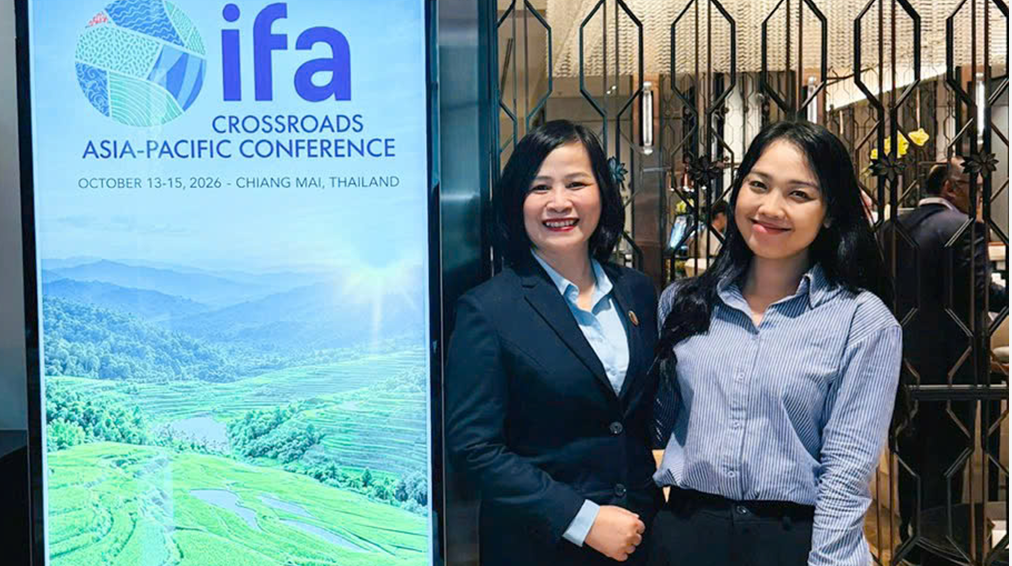 CÔNG TY CỔ PHẦN PHÂN BÓN MIỀN NAM THAM DỰ HỘI NGHỊ IFA CROSSROADS ASIA-PACIFIC 2026 TẠI THÁI LAN