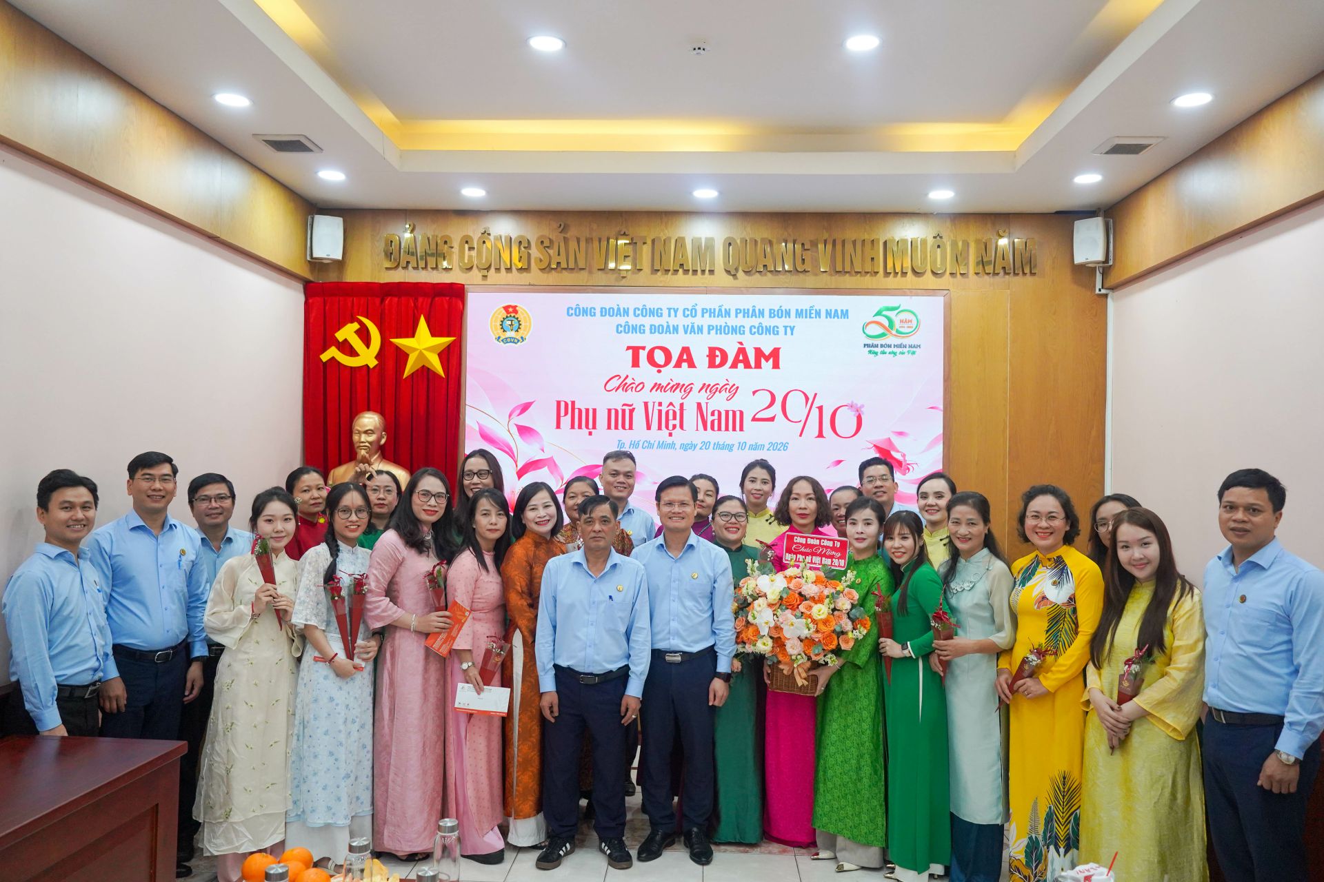 PHÂN BÓN MIỀN NAM TỔ CHỨC TỌA ĐÀM KỶ NIỆM NGÀY PHỤ NỮ VIỆT NAM 20/10